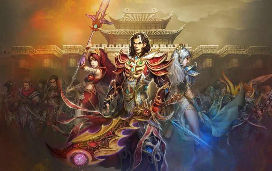 韩版中变杀神恶魔之热血传奇战士装备都有什么